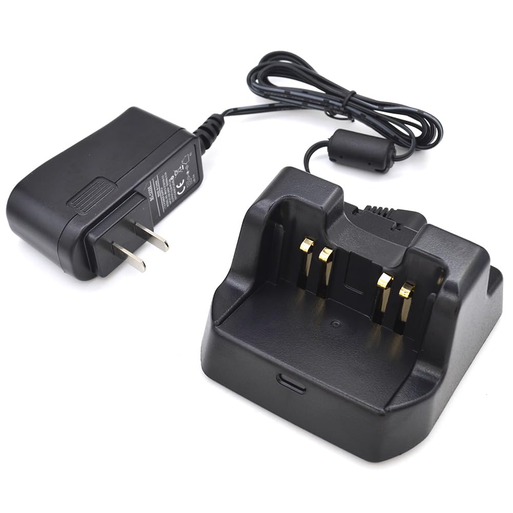 Kymate CD-47 Rapid Charger for Yaesu Vertex FT-60R FT-60 VX160 VX168 VX-150 VX-180 VXA-220 VX-417 VX427 FT-270R HX270 HX270S HX370S Battery Charing FNB-83 FNB-V94 FNB-V106