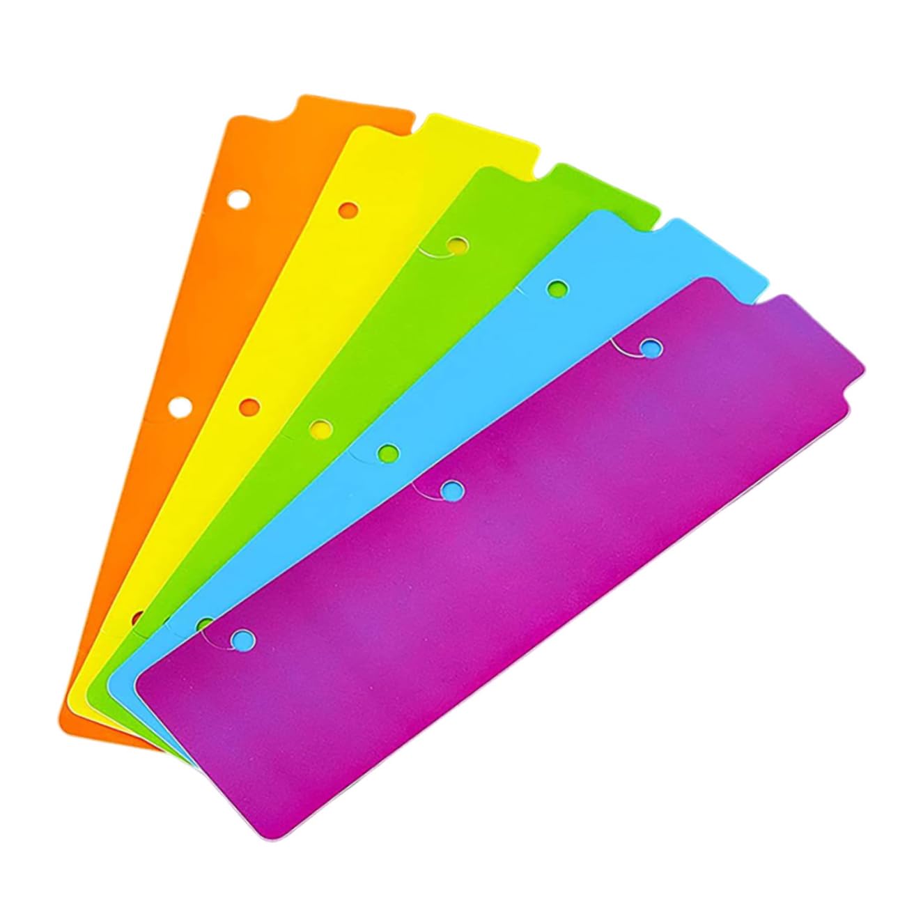 VILLCASE 60pezzi Divisori Per Raccoglitori Separatori Per Quaderni e Notebook Segnapagina Per Organizzazione Documenti