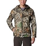 Columbia PHG Ascender Softshell - Chaqueta con capucha para hombre, Realtree Edge, talla S