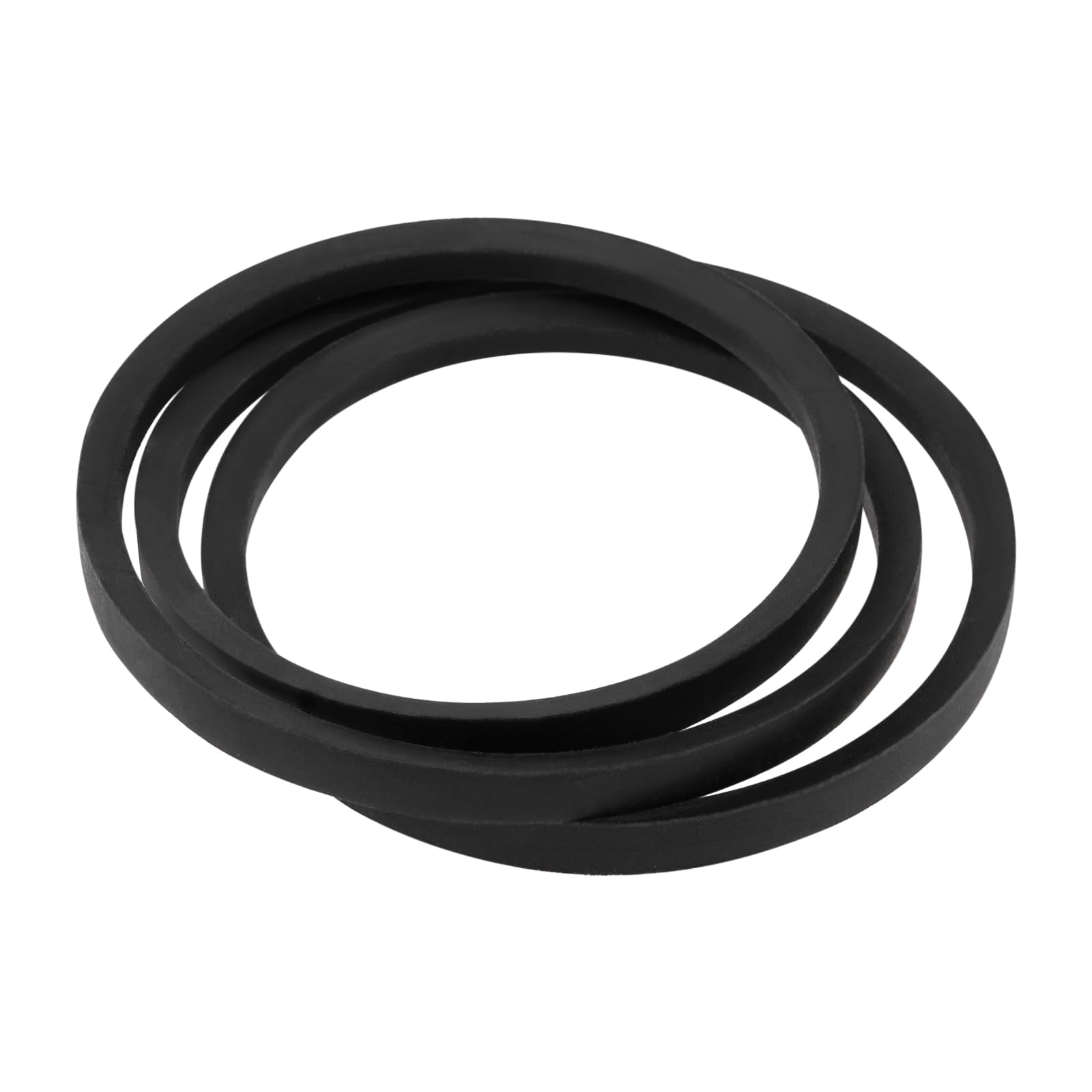 Sg Store Black 1Pc Lawn Mower V-Belt Rubber Belt Replacement 37X74 For Lawn Tractor Mower Trimmer Bulldozer Weed Cutter Outer Circumference 1448Mm
