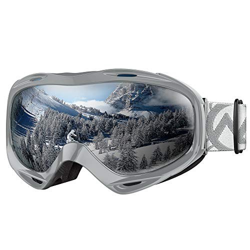 OutdoorMaster OTG Ski Goggles - Over Glasses Ski/Snowboard Goggles for Men, Women