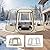 VEVOR Upgraded Pop up Bubble Tent for 8-10 People - Need Simple Assembly - 12x12ft Outdoor Clear Bubble Tent Dome, Weatherproof Clear Tent Shelter for Soccer, Football, Softball, Events, and Parades