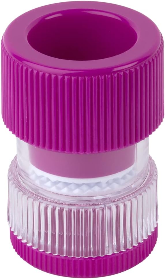 EZY DOSE Pill Crusher, Crushes Pills, Vitamins, Tablets into Powder, Storage Compartment, Removable Drinking Cup, Portable Design, Easy to Use, Designed for Travel, Purple, BPA Free