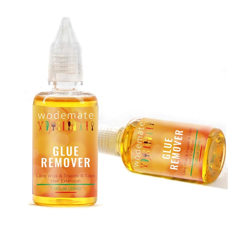 Miniatura 8 de Removedor de extensiones con cinta, removedor de pegamento de peluca de acción rápida, removedor de pegamento para pelucas de encaje, suave con la
