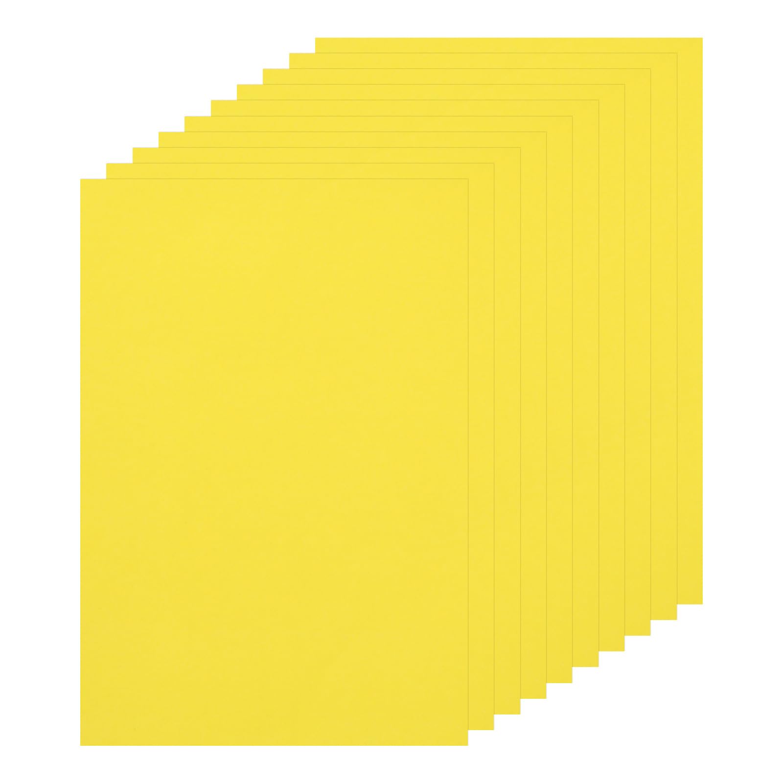 DMiotech 10 Pack Yellow Sanded Pastel Art Paper, 10 x 15 Inch, 160GSM, 10 Sheets
