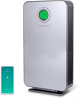 Goodyear – Air Purifier Ionizer with HEPA13 filter 152 m2. 380M3/h. Removes 99.9% of polluting particles. Air ionizer with…