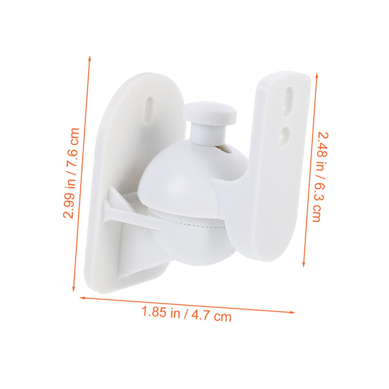 Supports Muraux Réglables pour Haut-parleurs Rotatifs 5kg