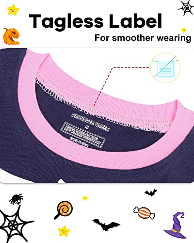 Image of DAUGHTER QUEEN Boys & Girls 100% Cotton Halloween & Christmas PJS 18M-12Y