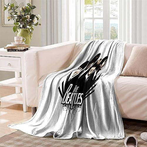 Couverture TV en Flanelle 3D The Beatles Literie en Peluche Douce Couverture Confortable pour Décoration D’Intérieur Couverture De Bureau Couverture De Sieste 100X130CM - Les Beatles, Paul McCartney, John Lennon, RIngo Starr, George Harrison Couverture TV en Flanelle 3D The Beatles Literie en Peluche Douce Couverture Confortable pour Décoration D'Intérieur Couverture De Bureau Couverture De Sieste 100X130CM – Image 5