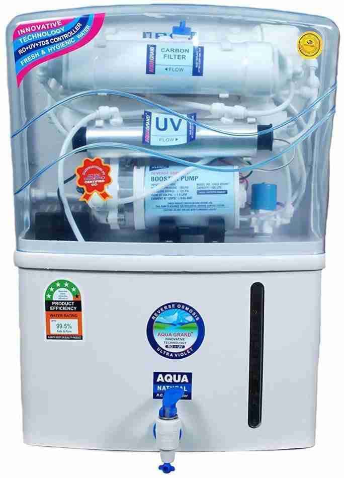Aqua Ro Water Purifier RO + UF + UV + TDS Controler|| Alkaline Purifier || 12 Leter Water Purifier for Home & Kitchen