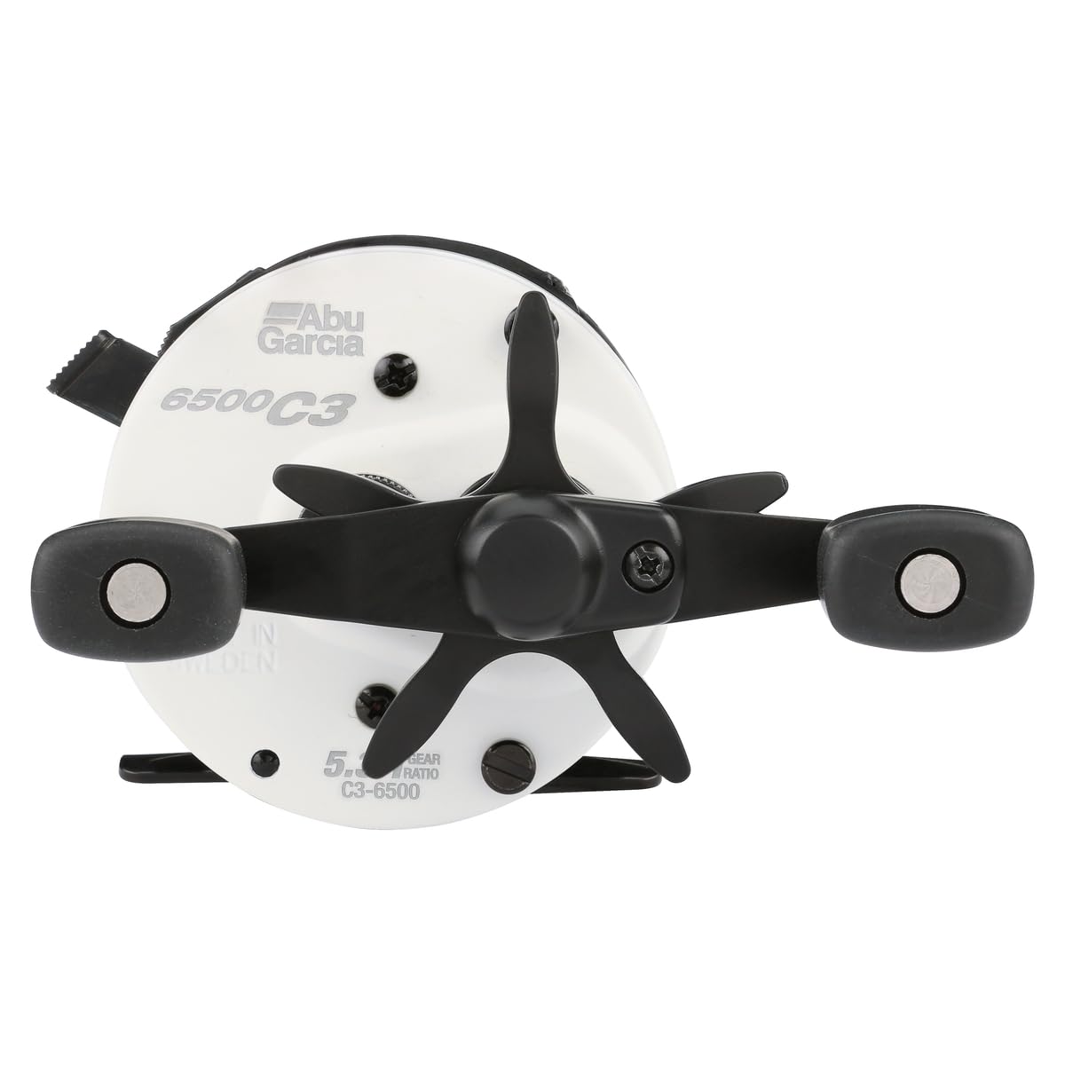 Abu Garcia Ambassadeur C3 6500 Baitcast Reel White Edition : Sports & Outdoors