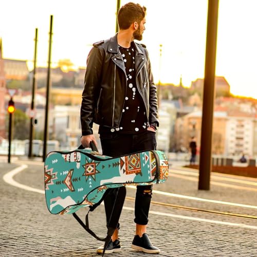 Housse de guitare rembourrée en tissu Oxford épais avec boucle de suspension et sangle de cou Camel Caravan Through Desert, Multicolore 4., 42.9×16.9×4.7 in, Sac de transport tendance pour guitare - Les Beatles, Paul McCartney, John Lennon, RIngo Starr, George Harrison Housse de guitare rembourrée en tissu Oxford épais avec boucle de suspension et sangle de cou Camel Caravan Through Desert, Multicolore 4., 42.9x16.9x4.7 in, Sac de transport tendance pour guitare – Image 7