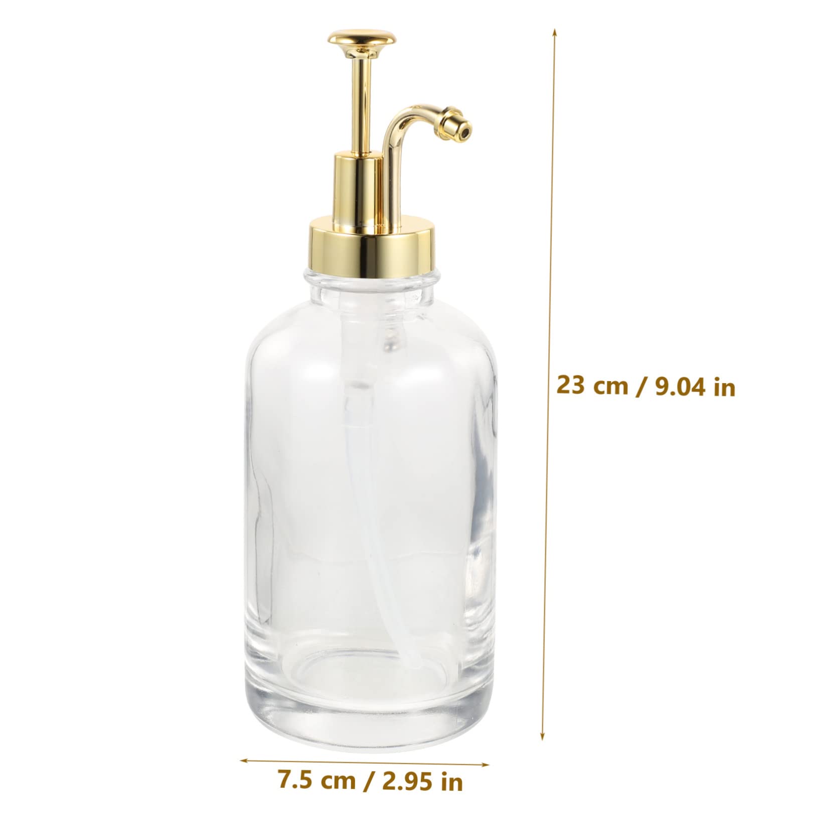 POPETPOP 1ensemble Flacon Distributeur De Sirop Avec Pompe De Bouteilles Pour Café Et Sauces Accessoire Pratique Et Pour Cuisine Et Bar à Café