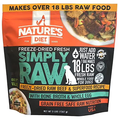 Nature's Diet Simply Raw Freeze-Dried...