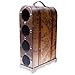 CHRISTIAN GAR Botellero de Madera Decorado con Capacidad para 4 Botellas (43,5 x 27 x 12,7 cm) F-155