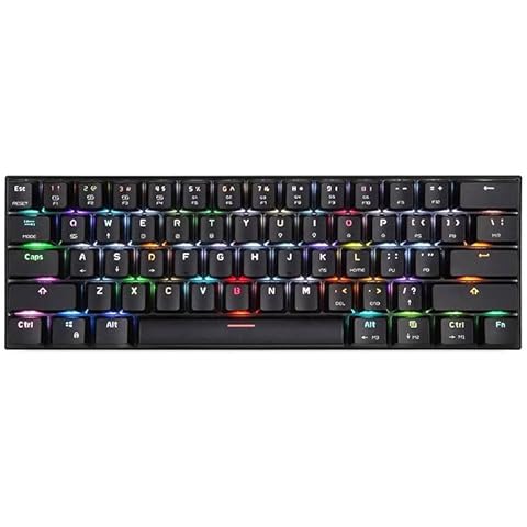 MOTOSPEED DRAHTLOSE MECHANISCHE Tastatur CK62 Bluetooth RGB SCHWARZ Cover