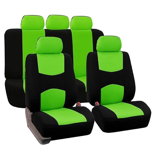 Lycrew A/Green Cr Set Covers For Suzuki Ignis 2016-2021, Comfortble Brethble Nti-Slip Suits, Front Nd Rer Set Covers,