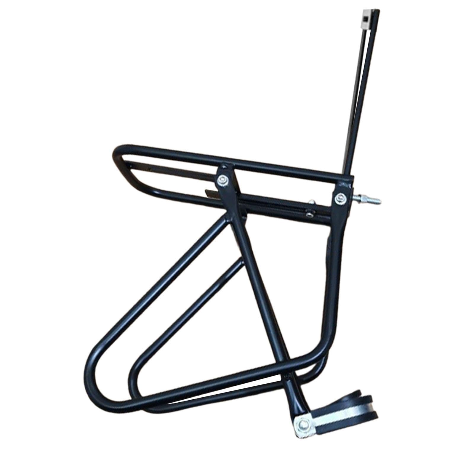 Oshhni Portapacchi Anteriore Per Bici In Lega Di Alluminio – Universale, Portata 5 Kg, Per Mountain Bike E Città - 4