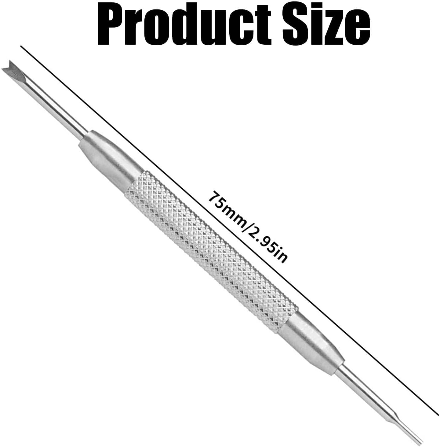 HAZEX Watch Link Removal Kit, Watch Strap Removal Tool, Watch Band Removal Replacement Adjustment Fitting Repair and Sizing Kit, Double Ended Design Watch Pin Removal Tool