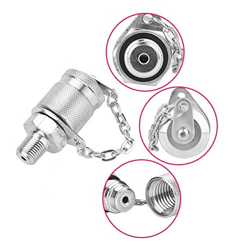 Image of Hydraulic Pressure Test Coupling Kit 63MPa /630BAR Hydraulic Pressure Test Point Test Coupling Adapter for Hydraulic System Caterpillar (G1 /8)