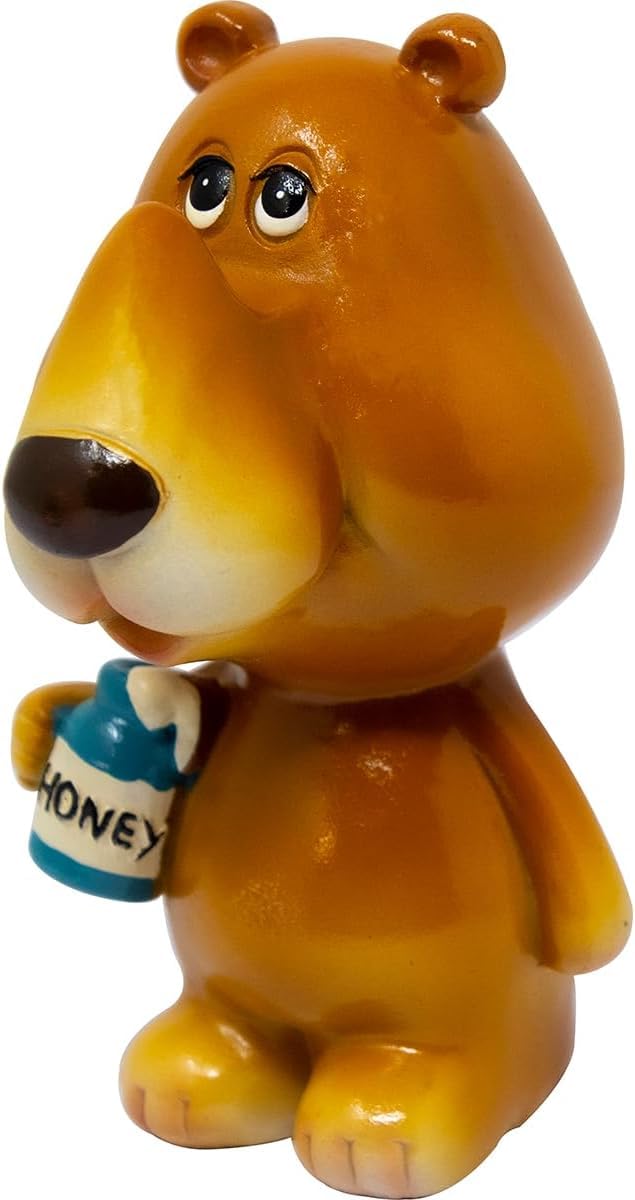 Bargains-Galore Men's Bear Funny Novelty Glasses Holder Stands - Reading Glasses, Spectacles, Sunglasses, Nose Rack | Ornat Decoration For Home, Library, Office, School & Bedroom