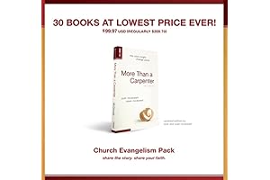 More Than a Carpenter 30-Pack: Perfect Evangelism Pack