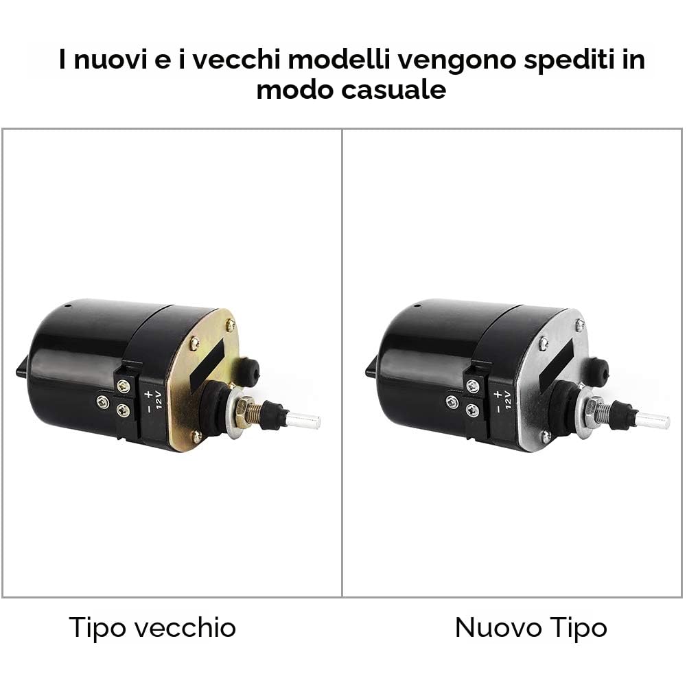 Motorino Tergicristallo, 12V Motore del Tergicristallo del Parabrezza Ad Alta Resistenza Motorini dei Tergicristalli per Auto per per Trattore 01287358 7731000001
