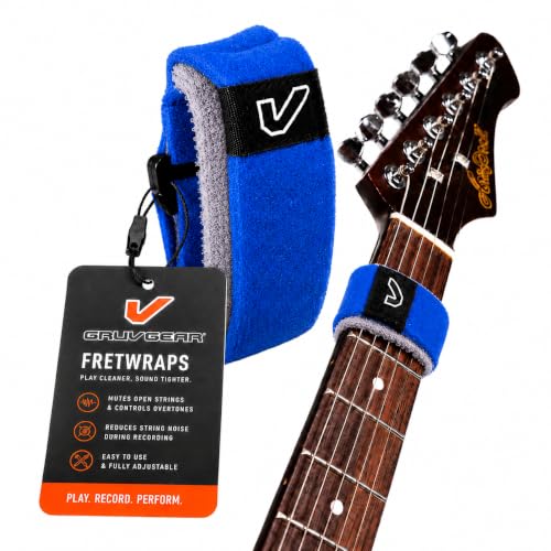 Image of Gruv Gear FW-1PK-BLU-MD Medium HD 'Sky' String Muters (Blue)
