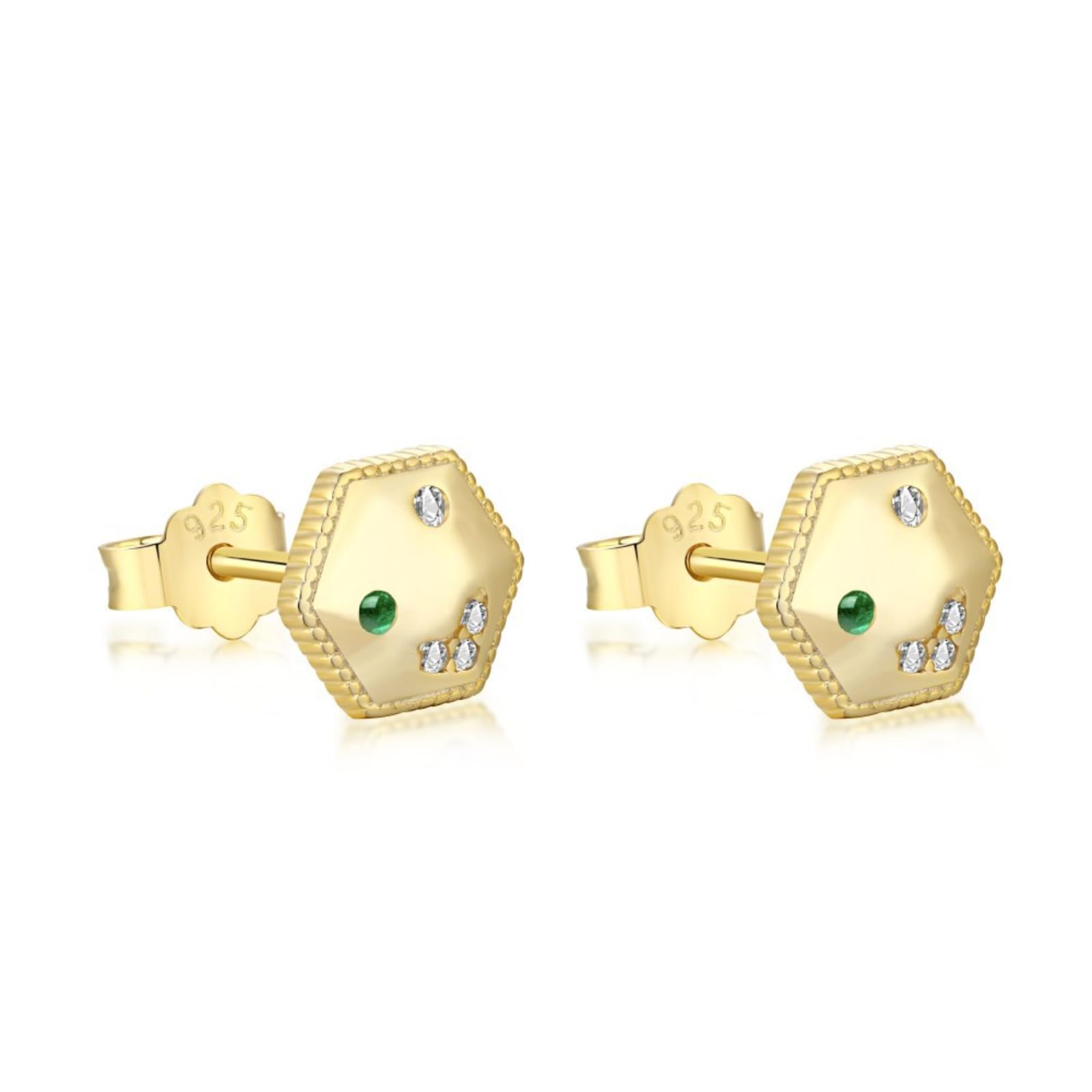 [haesool] 925Silver☆JFE3097 Earrings Amazon.com: ZPMMPZ Geometric Gold Earrings 925 Sterling