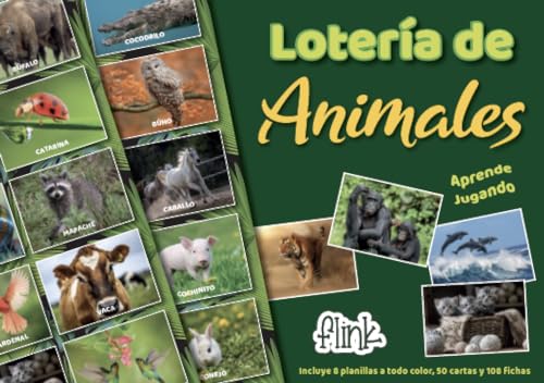 Catálogo para Comprar On-line Tris historial los más recomendados. 48 FLINK Juego de Loteria de Animales