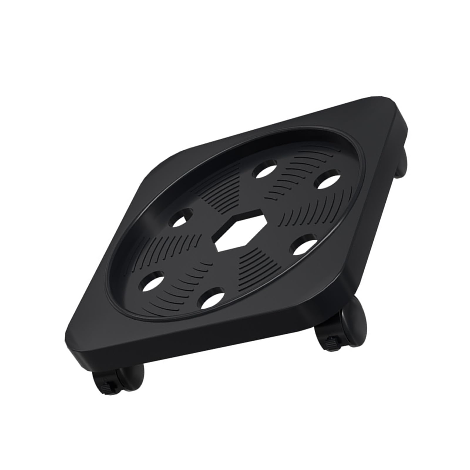 Kalttoy Multicolor Tanks Tray Movable Cylinder Base Bottom Mobile Bracket Household Tanks Base Enduring Plant Tray