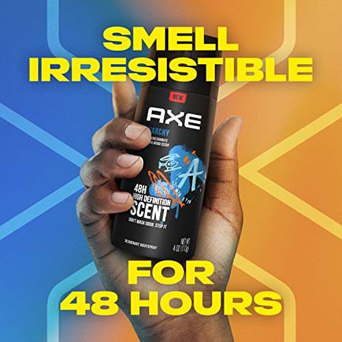 Axe Body Spray For Men Anarchy 4 Oz, Pack Of 6 #TOP4