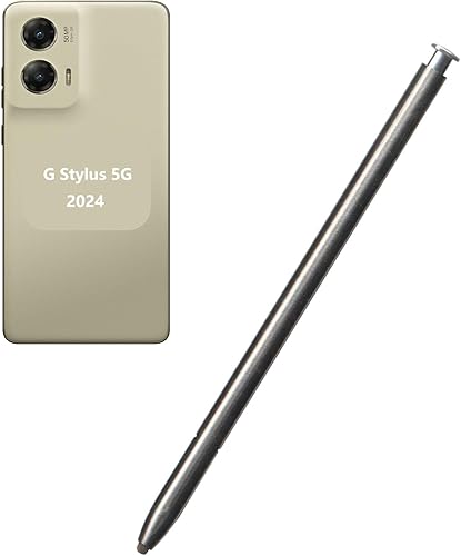 Repuesto de lápiz capacitivo para Motorola Moto G Stylus 5G 2024 XT2419, todas las versiones (Caramel Latte)
