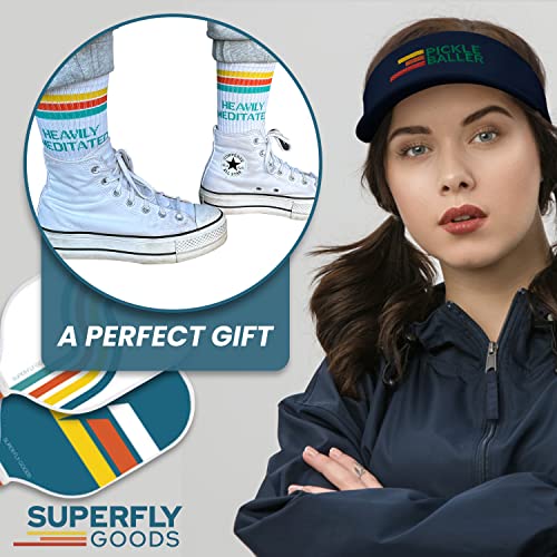 Super Fly Goods Performance Socks Men & Women Novelty Athletic Socks for Sports Golf Tennis Pickleball Yoga Unisex - Image 4