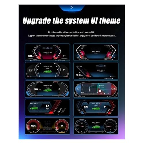 Cuadro de instrumentos digital para BMW E90 E91 E92 de 2005 a 2012 con pantalla LCD de 12.3 pulgadas 5