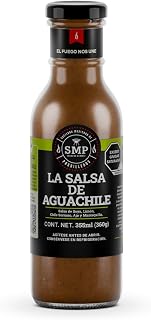 SMP La Salsa de Aguachile – Creamy & Tangy Seafood Sauce with Oil & Butter, Intense Flavor for Seafood, Poultry, Pork, Veggies & More– 12 oz