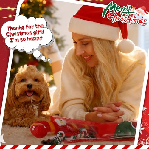 Set de 4 juguetes de Navidad para perros con calcetín Shappy miniatura 6