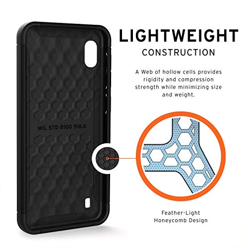 Urban Armor Gear Uag Designed For Samsung Galaxy A10 Scout [Black] Military Drop Tested Phone Case #TOP4