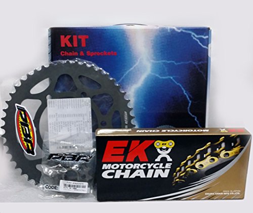 KIT TRASMISSIONE CATENA CORONA PIGNONE PBR/EK EK1194 COMPATIBILE CON MV AGUSTA BRUTALE 910 2006 > 2008