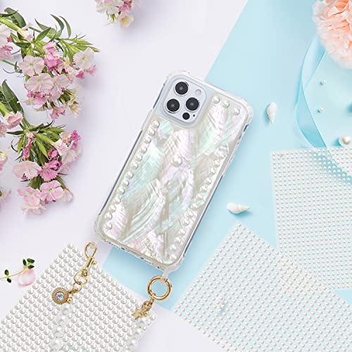 5600 Pieces Pearl Stickers, BENBO Self Adhesive Pearl Stickers Beige Flat Back Pearls Gems Faux Pearl Embellishment Stickers Sheet for Face Beauty Makeup Nail Art Cell Phone DIY Crafts (4 Sizes) - Thumbnail 7