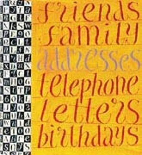 Literary Address Book: (Stay in Touch)