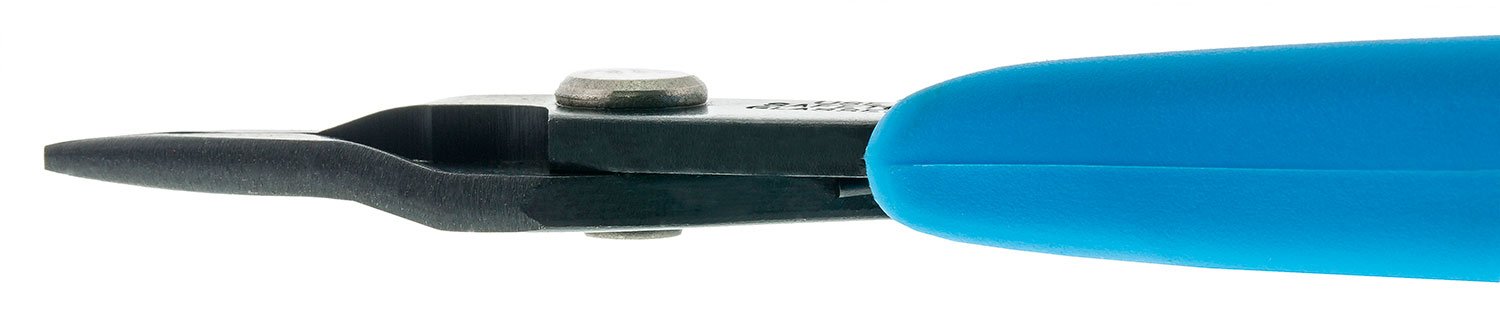 Xuron 485C Combination Shear/Long Nose Fold Xuron, Black, Blue - Image 4
