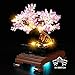 Kyglaring LED Lighting kit for Lego Bonsai Tree 10281 Building Kit - with IR Switch Compatible with Bonsai Tree Lego Set - Not Include The Model (Standard Version)