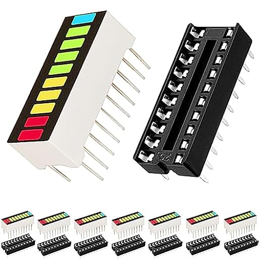 DAOKAI 8 pcs 10 Segmento LED Barra Gráfico Pantalla rojo amarillo azul verde Indicador Barra de color Indicador + 8 pcs DIP-20 socket para Arduino Electronics Project DIY | Ya disponible en tu tienda friki favorita! En mundofriki.es! DAOKAI 8 pcs 10 Segmento LED Barra Gráfico Pantalla rojo amarillo azul verde Indicador Barra de color Indicador + 8 pcs DIP-20 socket para Arduino Electronics Project DIY | Ya disponible en tu tienda friki favorita! En mundofriki.es!