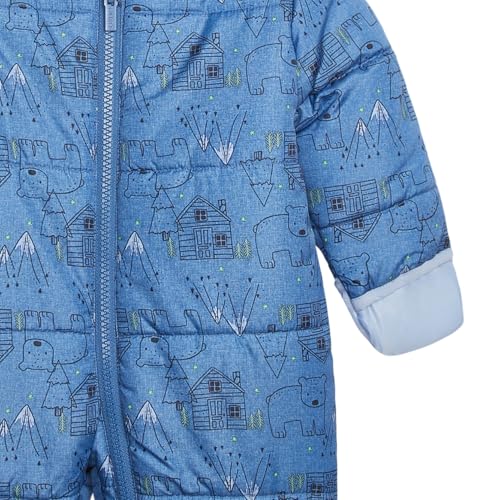 Carter's Unisex Baby Cozy One-piece Footed Pram Suit2