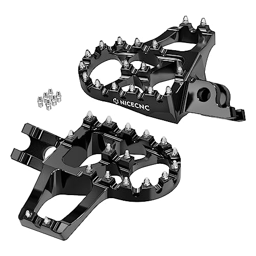 Repose-pieds extensibles moto cross aluminium usiné CNC Honda CRF 02-24