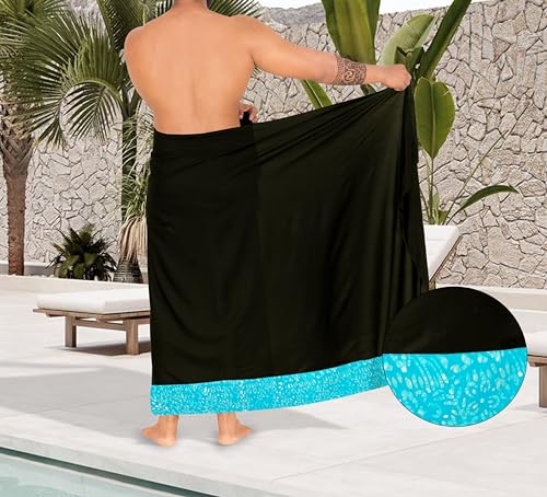 HAPPY BAY Men's Swimwear Beachwear Summer Wrap Sarong2