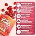 Spicy Cubes Gummy with Chili Pepper, Maca Root and Muira Puama, Vegan, Peach Flavor – Support for Calm and Relaxation, 30 Gummies