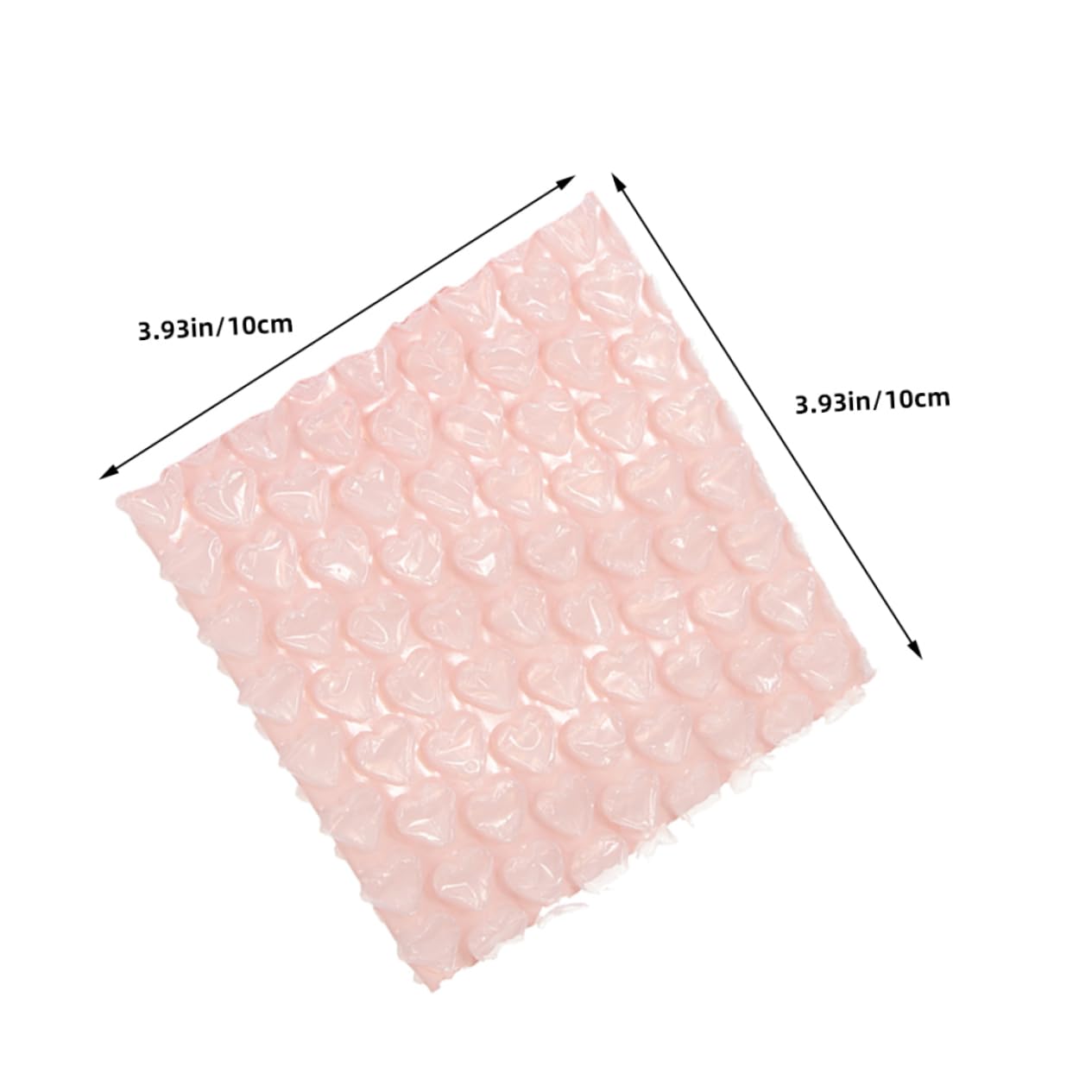 OKUMEYR 100pcs Heart-shaped Pouches Pp Material Packing Envelopes for Transportation Envelope for Moving