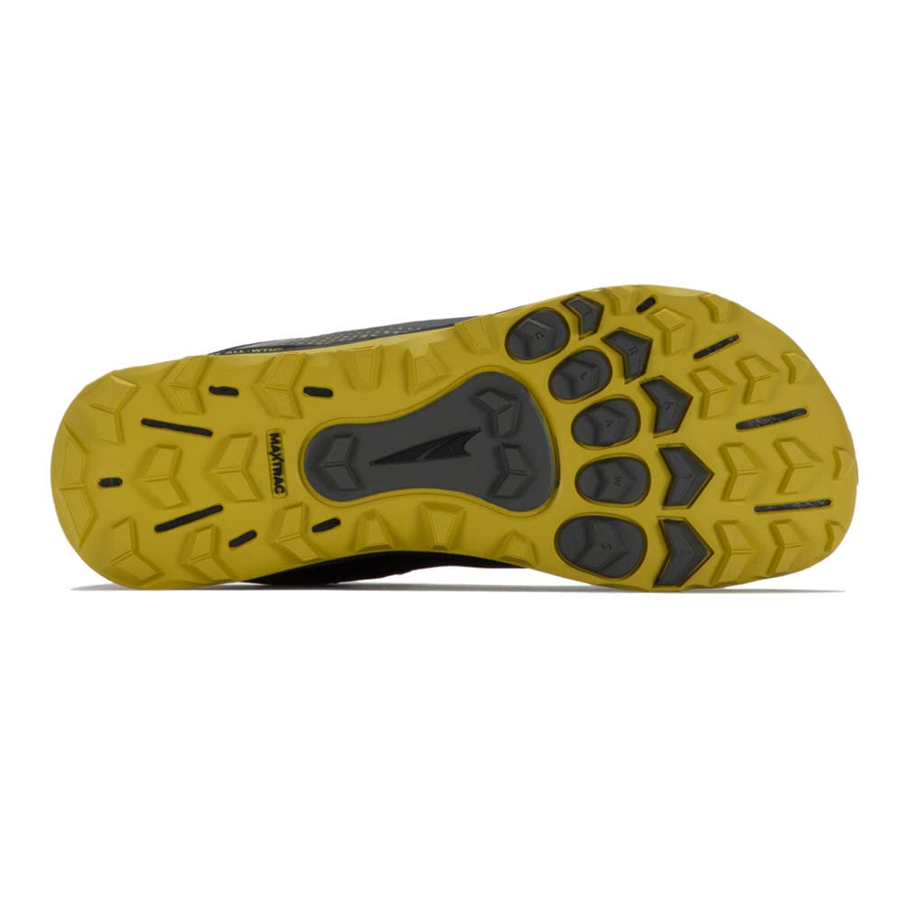 ALTRA Men's AL0A4VQG Lone Peak All-WTHR Low Trail Running Shoe, Black - 13 M US